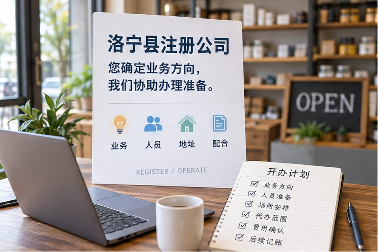 创业者一起整理开办计划的服务场景示意