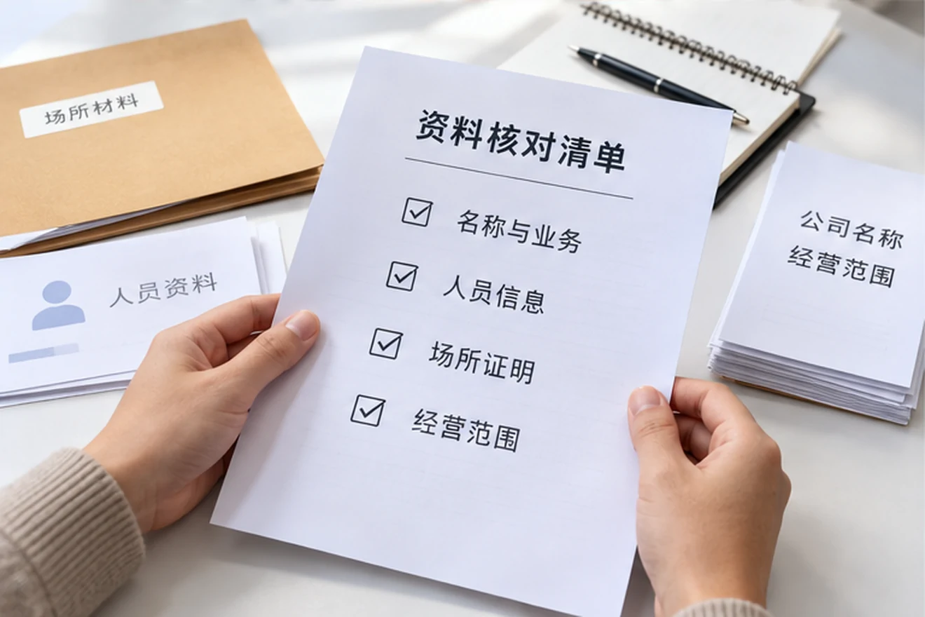 创业者一起整理开办计划的服务场景示意