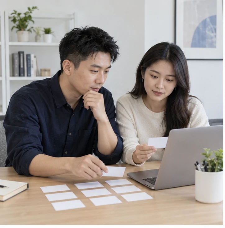 企业网站展示业务与服务信息的场景示意