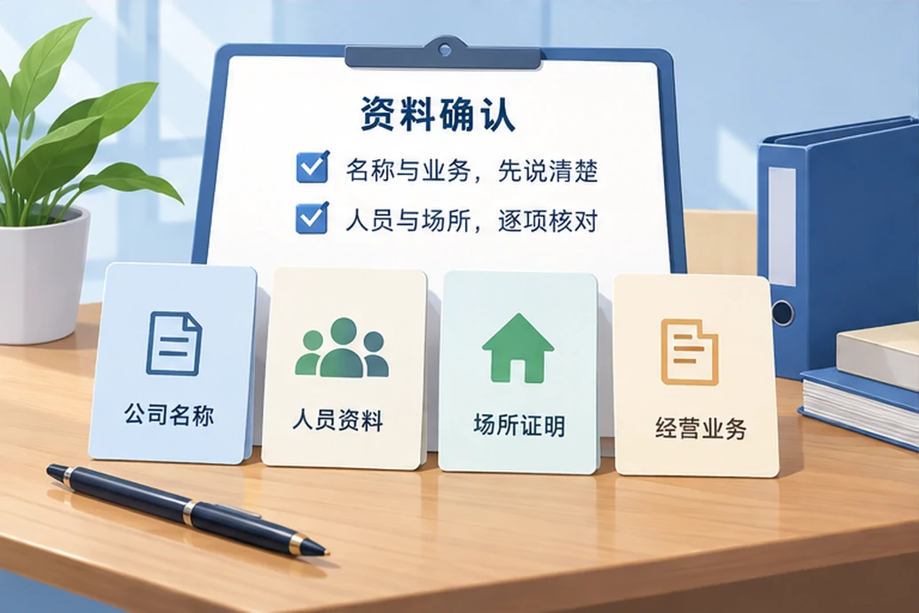 创业者一起整理开办计划的服务场景示意