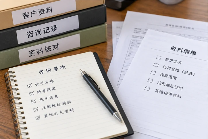 在线客服接待与咨询整理的服务场景示意