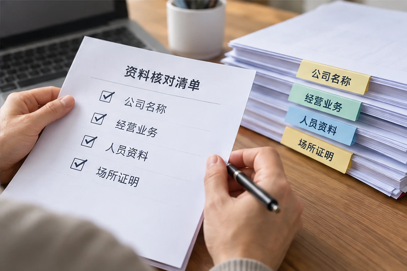 创业者一起整理开办计划的服务场景示意