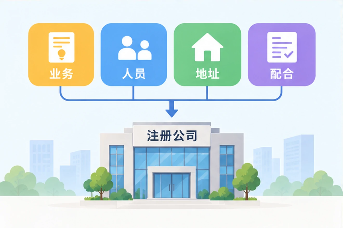 创业者一起整理开办计划的服务场景示意