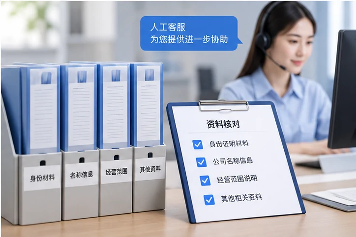 在线客服接待与咨询整理的服务场景示意