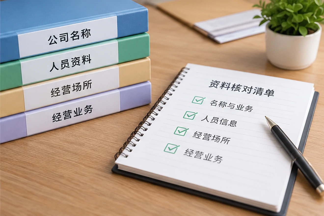 创业者一起整理开办计划的服务场景示意