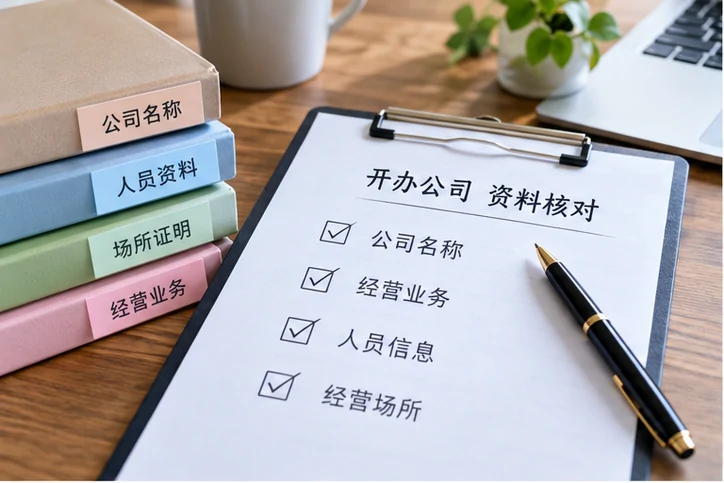 创业者一起整理开办计划的服务场景示意