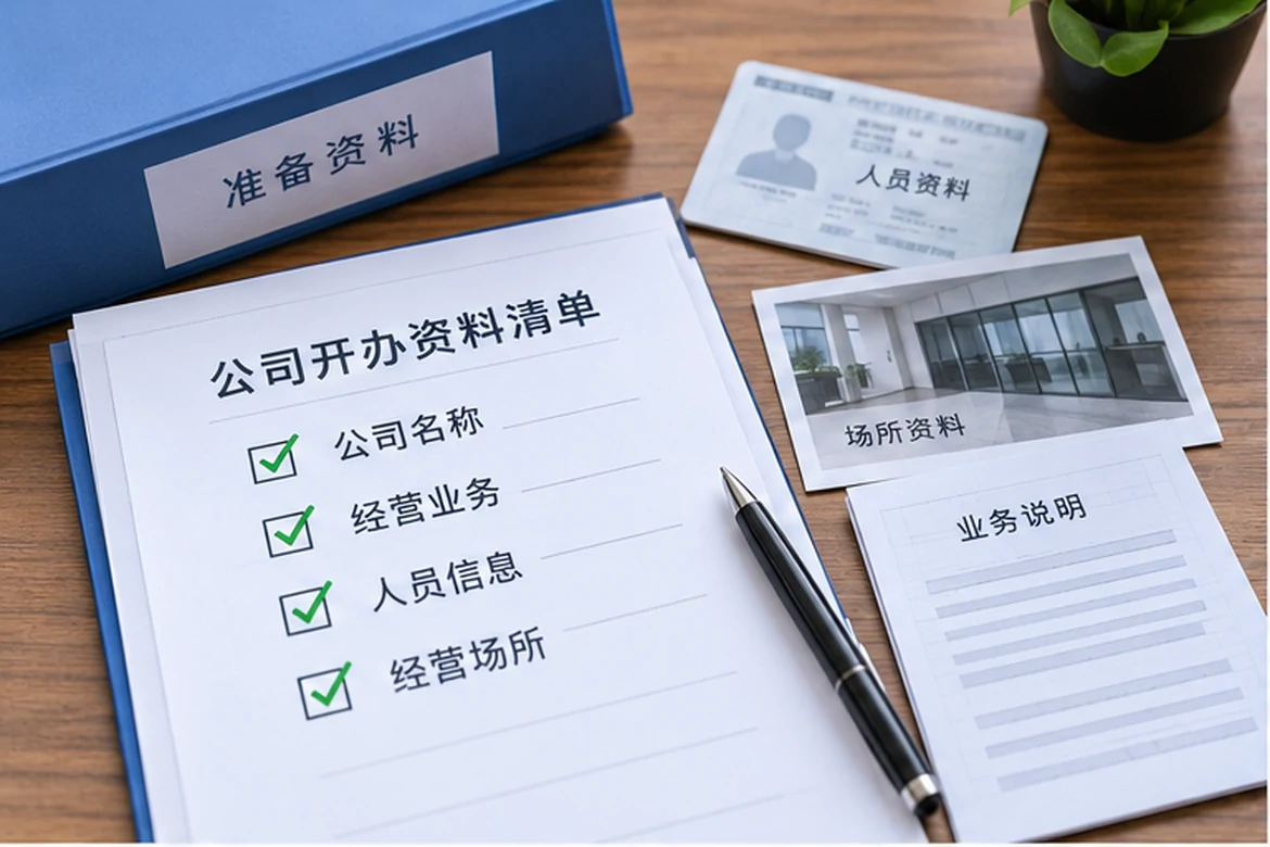创业者一起整理开办计划的服务场景示意