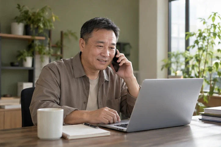 在线客服接待与咨询整理的服务场景示意