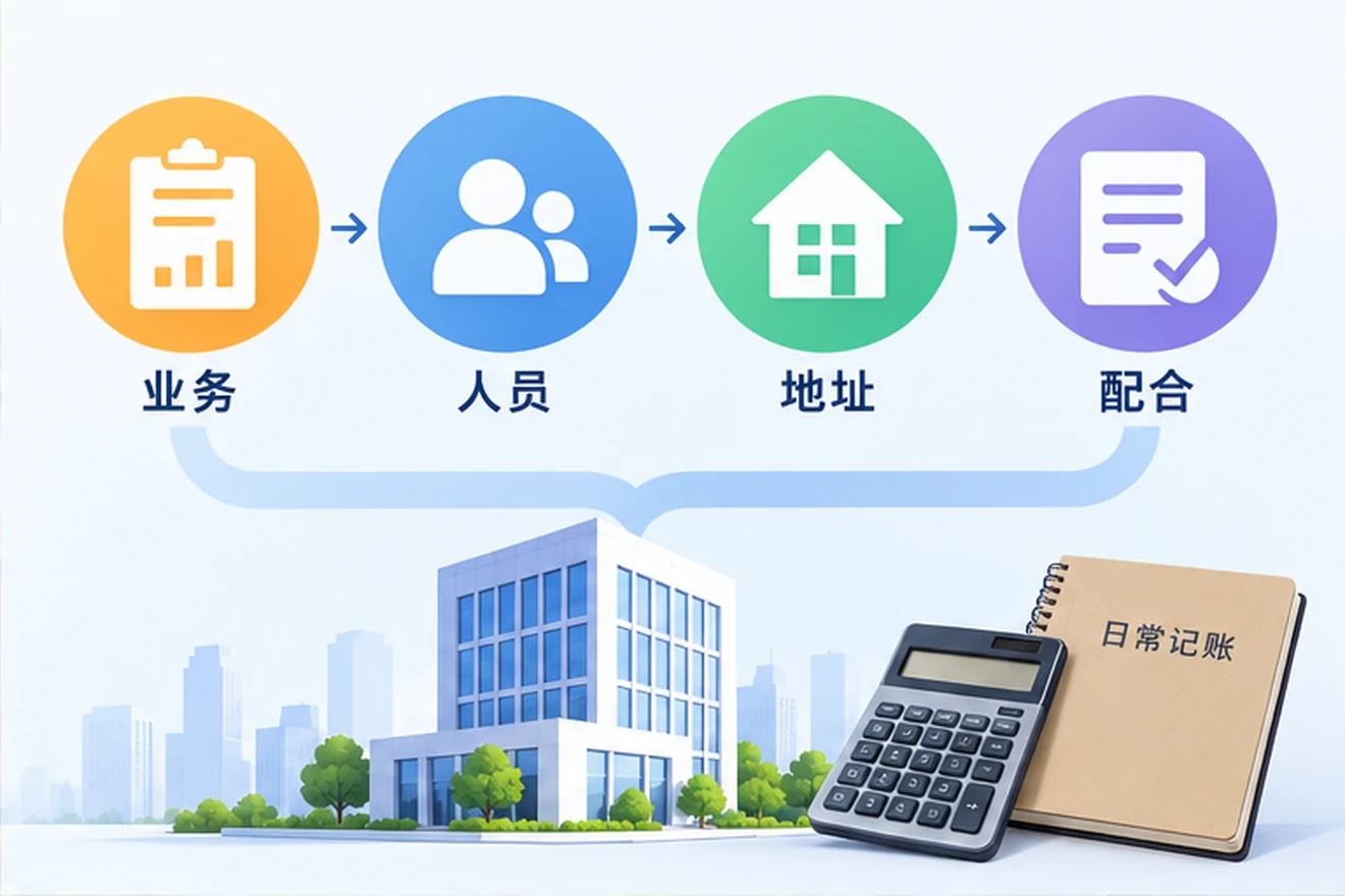 创业者一起整理开办计划的服务场景示意
