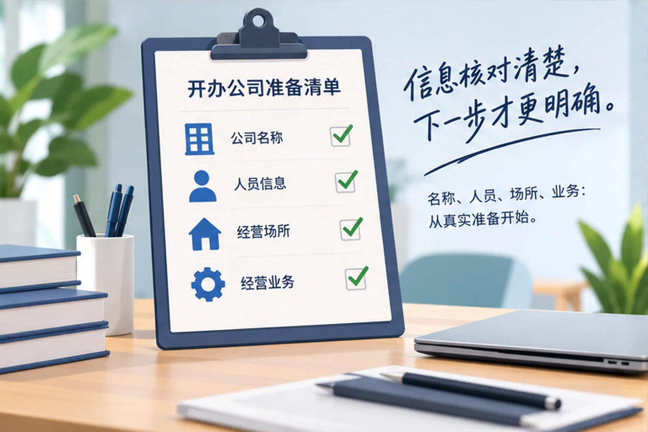 创业者一起整理开办计划的服务场景示意