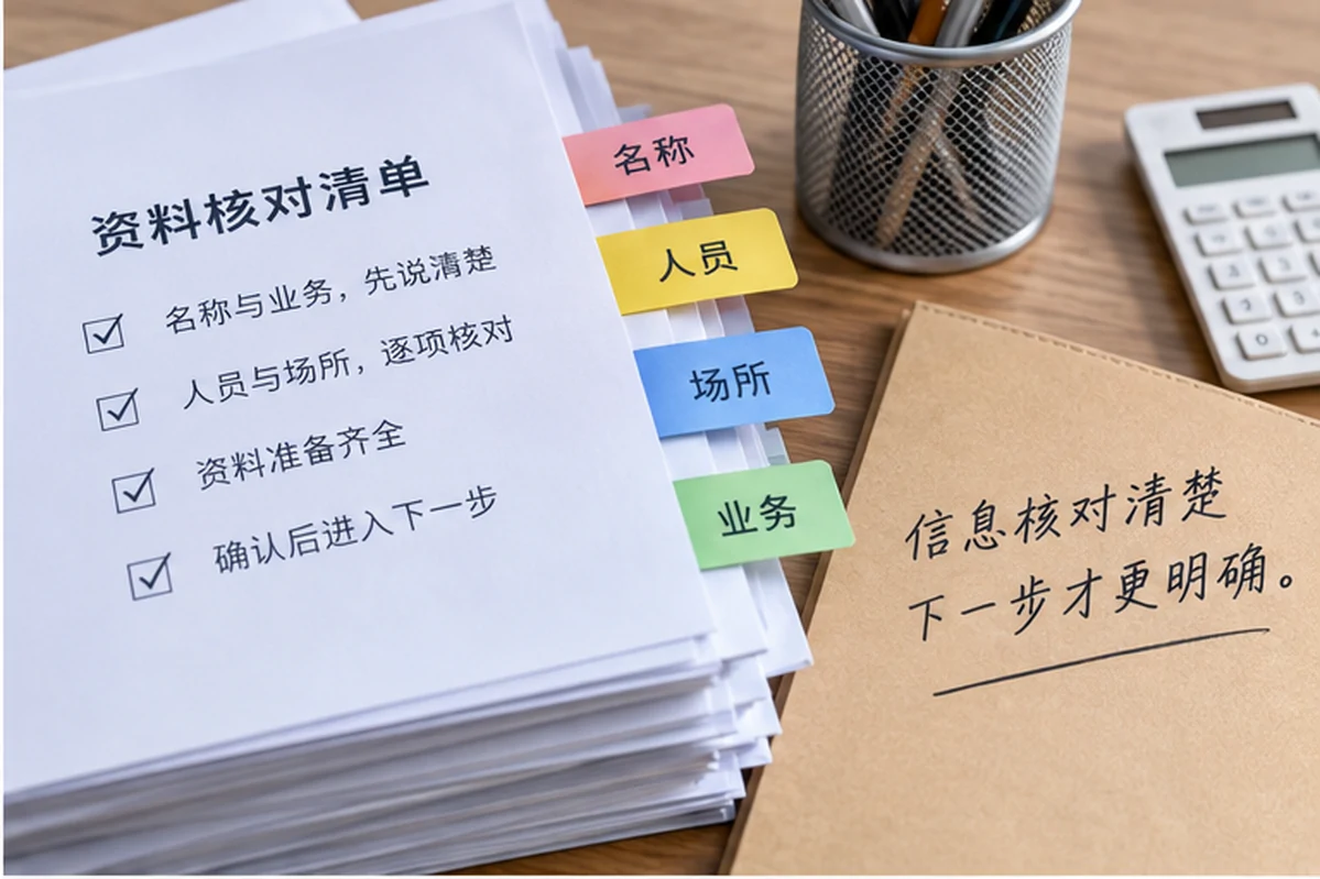 创业者一起整理开办计划的服务场景示意