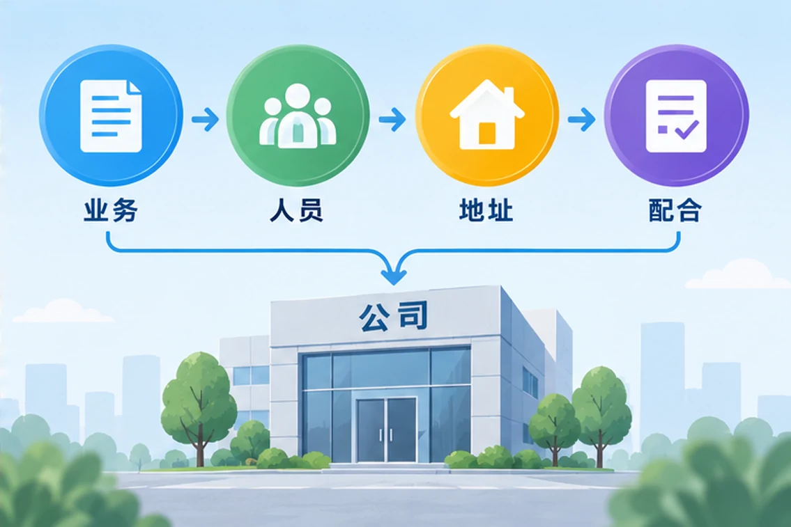 创业者一起整理开办计划的服务场景示意