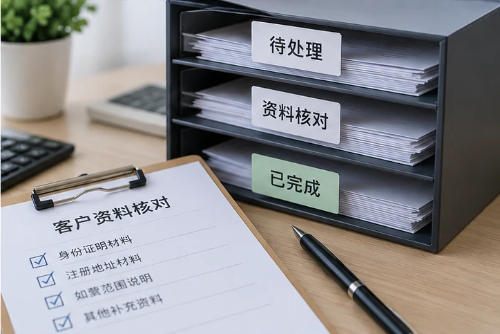 在线客服接待与咨询整理的服务场景示意
