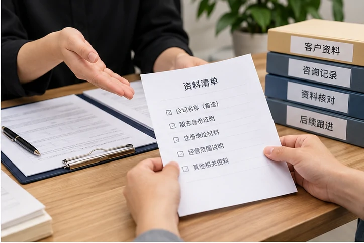 在线客服接待与咨询整理的服务场景示意