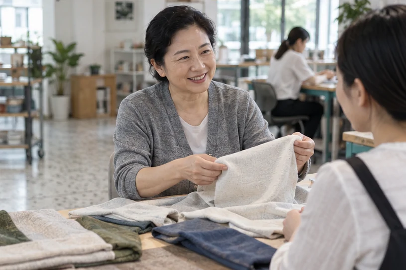 企业网站展示业务与服务信息的场景示意