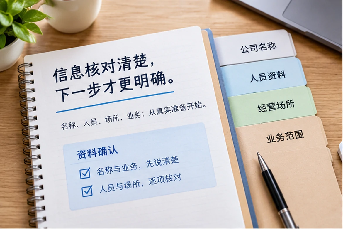 创业者一起整理开办计划的服务场景示意