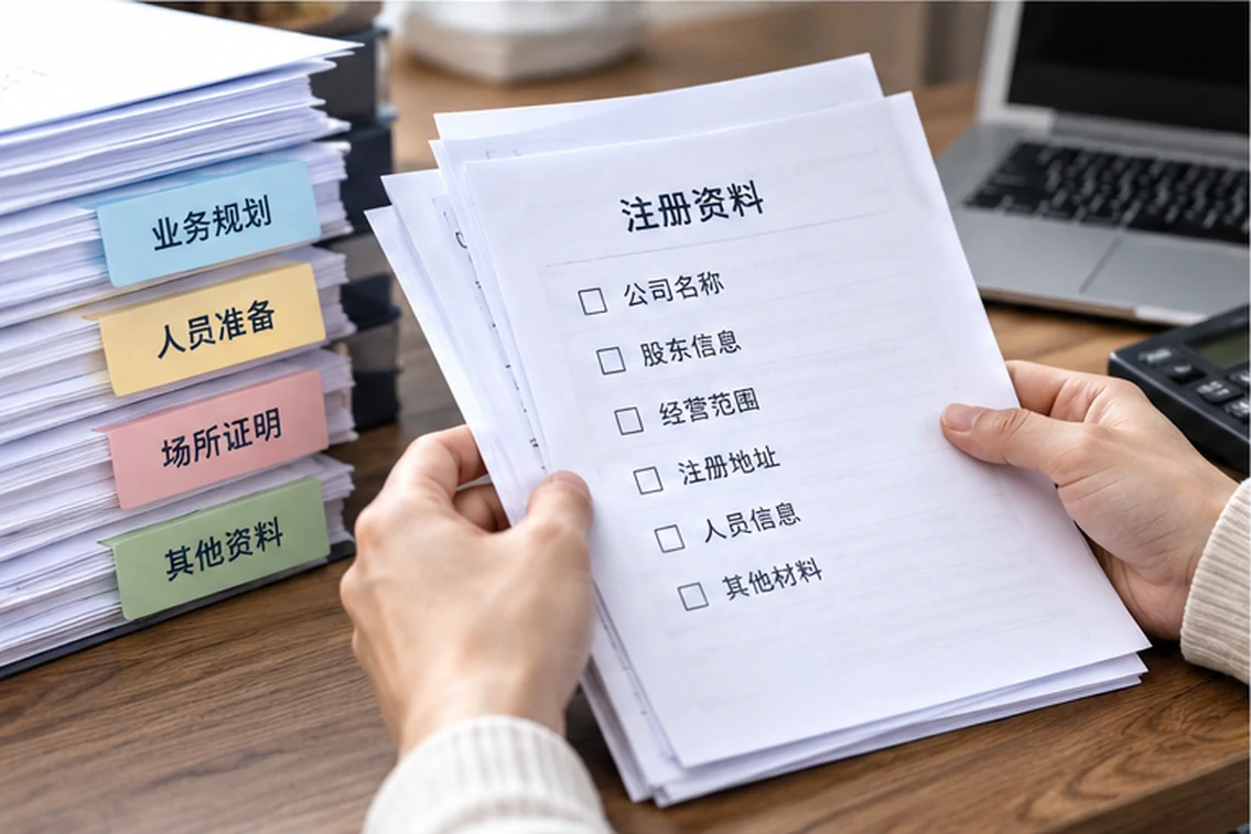 创业者一起整理开办计划的服务场景示意