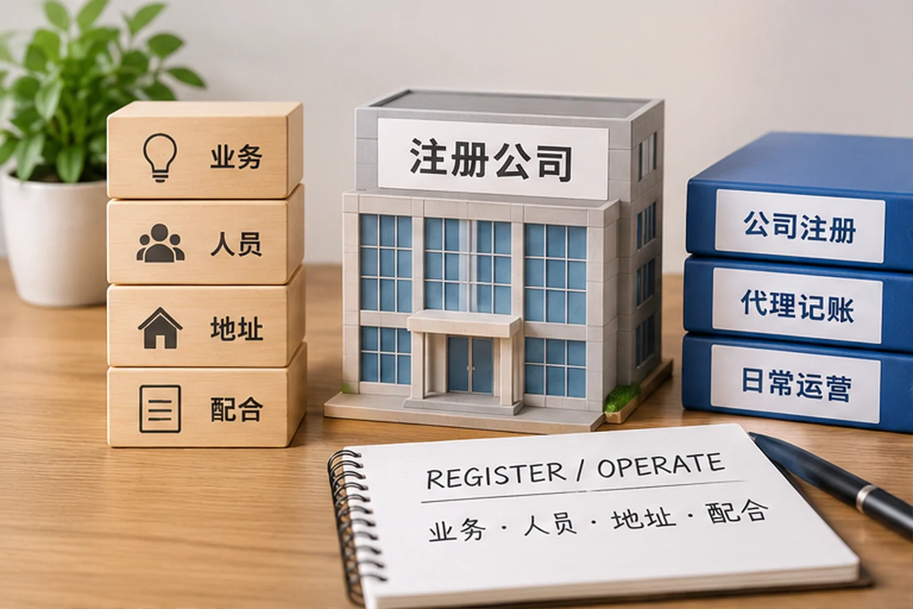 创业者一起整理开办计划的服务场景示意