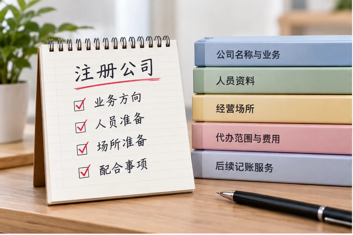 创业者一起整理开办计划的服务场景示意