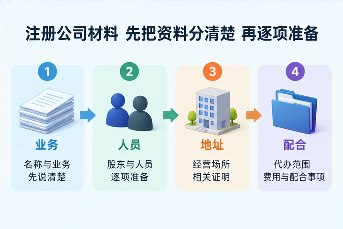 创业者一起整理开办计划的服务场景示意