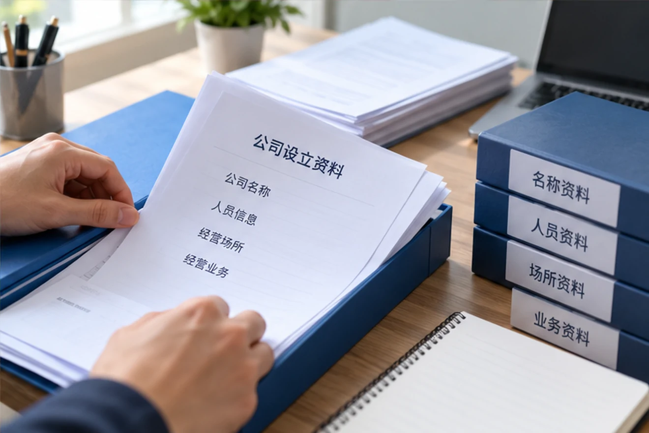 创业者一起整理开办计划的服务场景示意