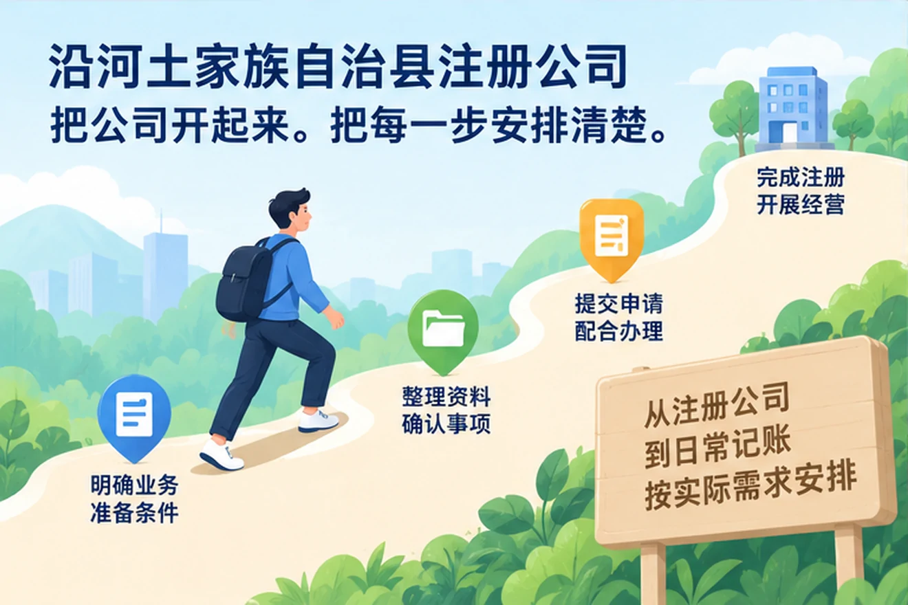 创业者一起整理开办计划的服务场景示意