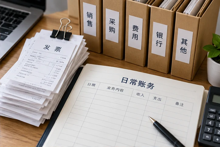 创业者一起整理开办计划的服务场景示意
