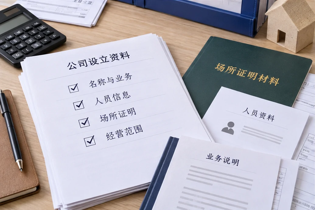 创业者一起整理开办计划的服务场景示意