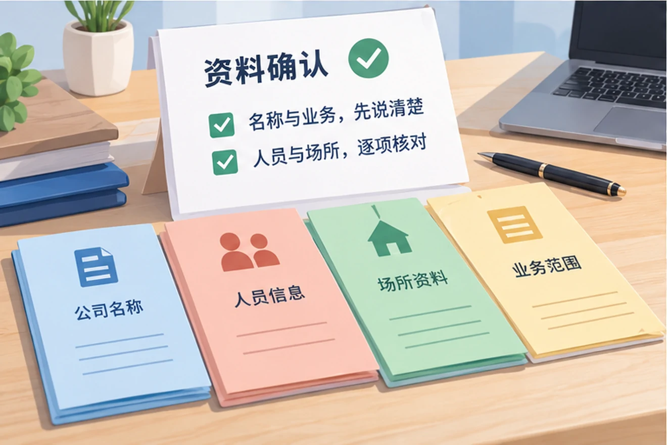 创业者一起整理开办计划的服务场景示意