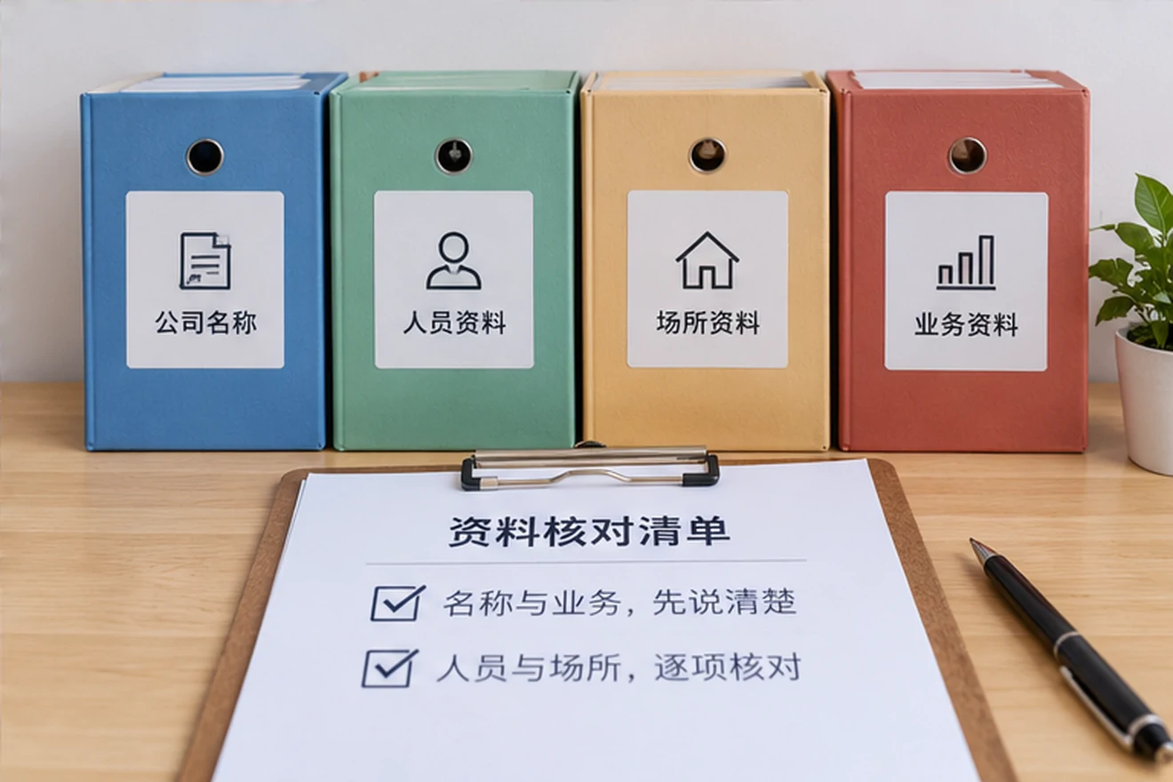 创业者一起整理开办计划的服务场景示意