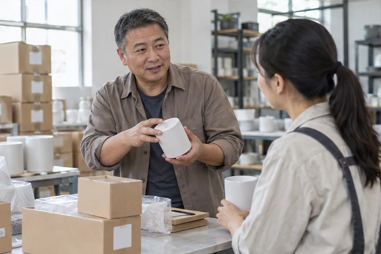 企业网站展示业务与服务信息的场景示意