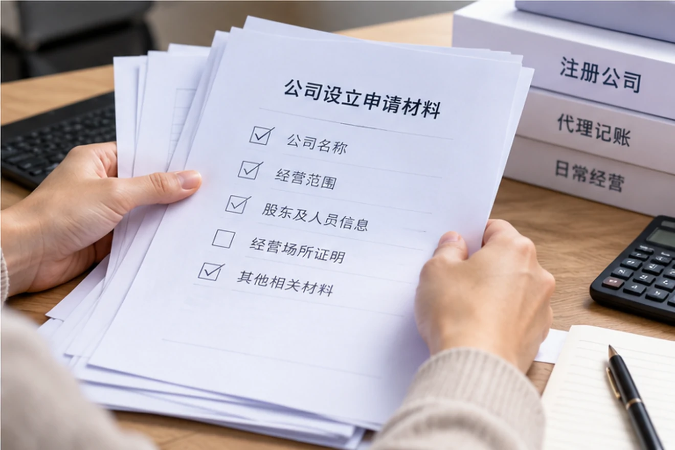 创业者一起整理开办计划的服务场景示意