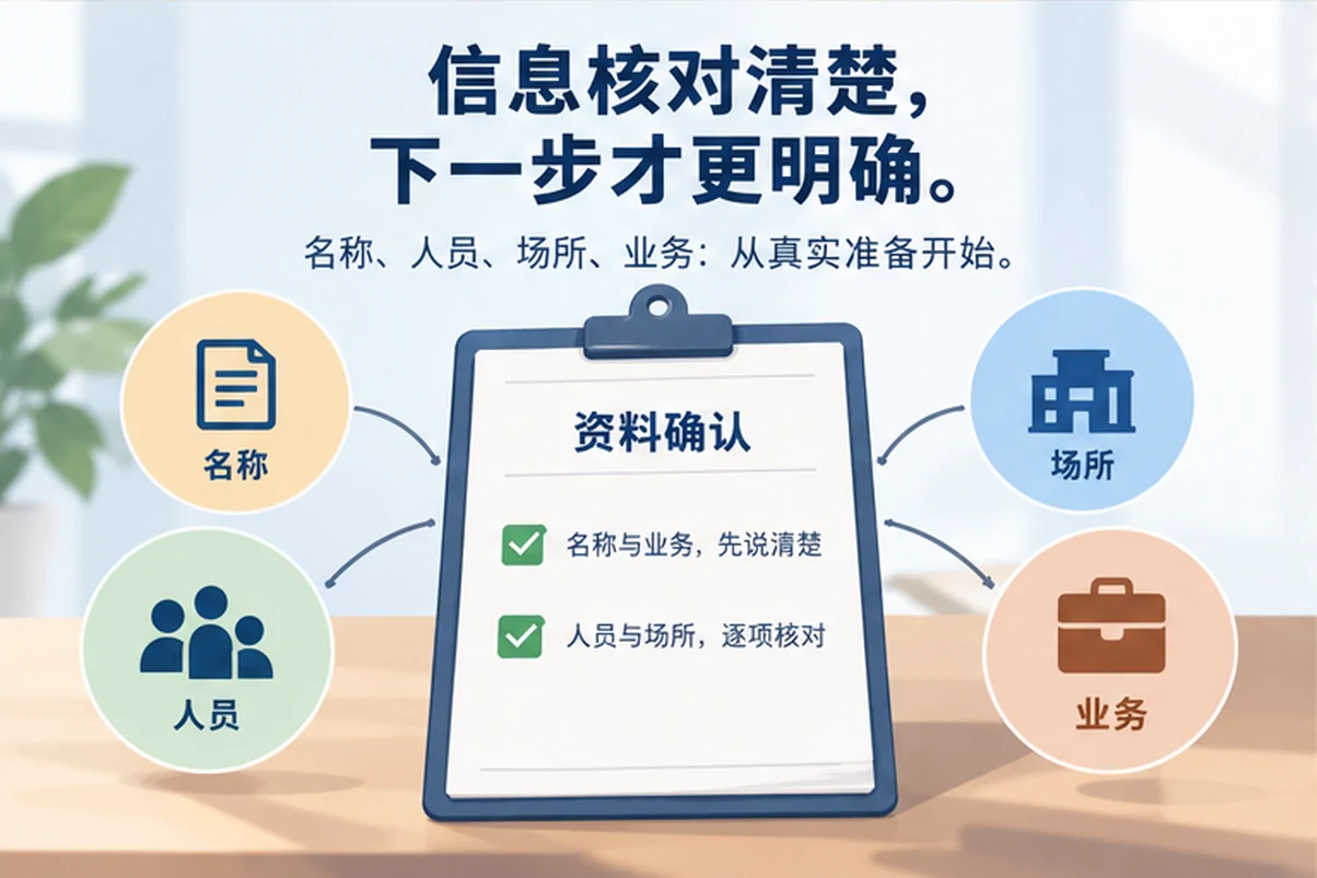 创业者一起整理开办计划的服务场景示意