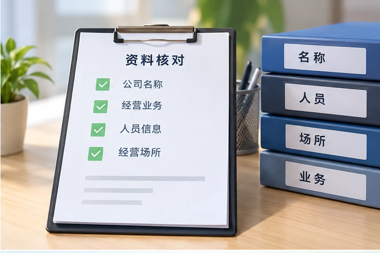 创业者一起整理开办计划的服务场景示意