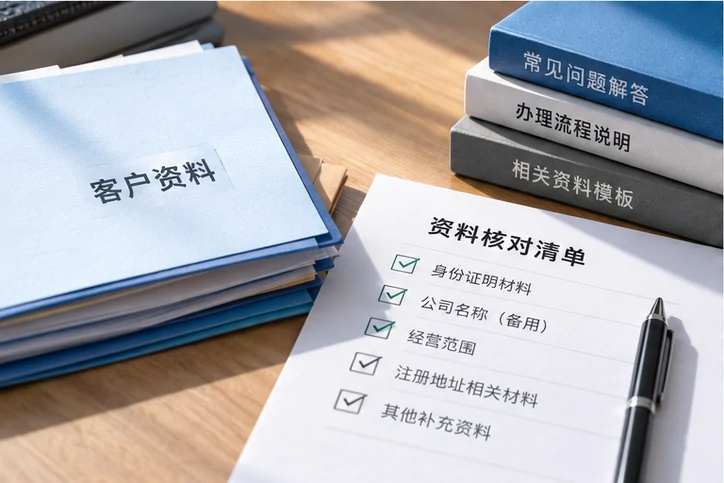 在线客服接待与咨询整理的服务场景示意