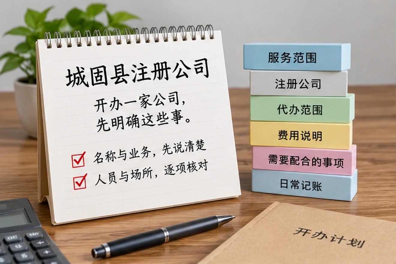 创业者一起整理开办计划的服务场景示意