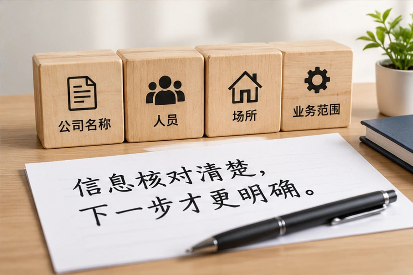 创业者一起整理开办计划的服务场景示意