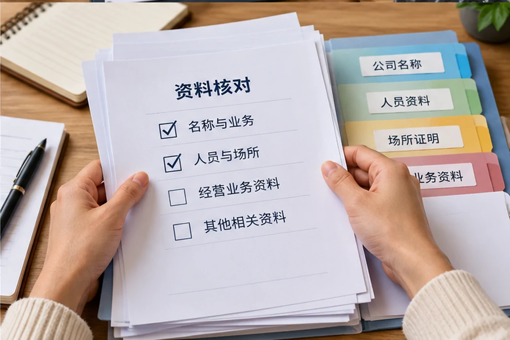 创业者一起整理开办计划的服务场景示意