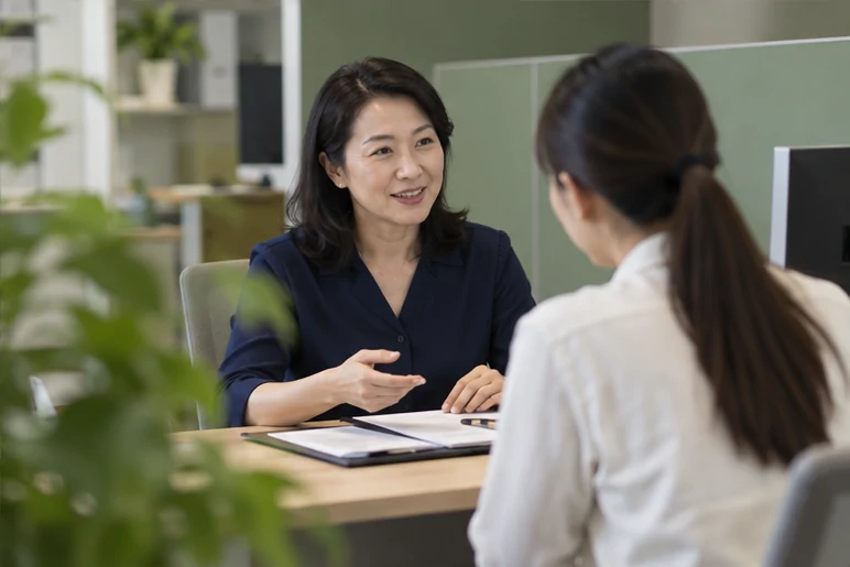 企业网站展示业务与服务信息的场景示意