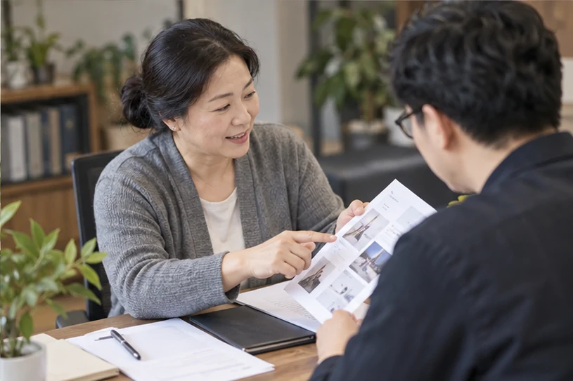 企业网站展示业务与服务信息的场景示意