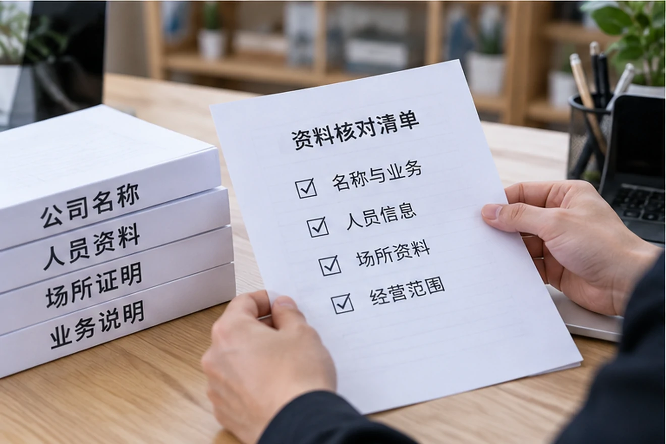 创业者一起整理开办计划的服务场景示意