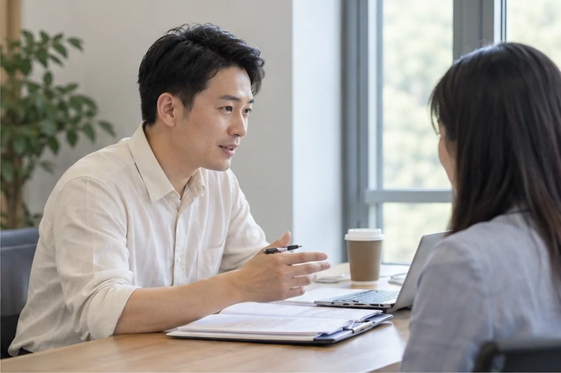 企业网站展示业务与服务信息的场景示意