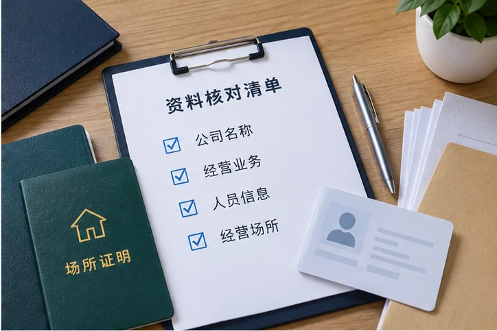 创业者一起整理开办计划的服务场景示意