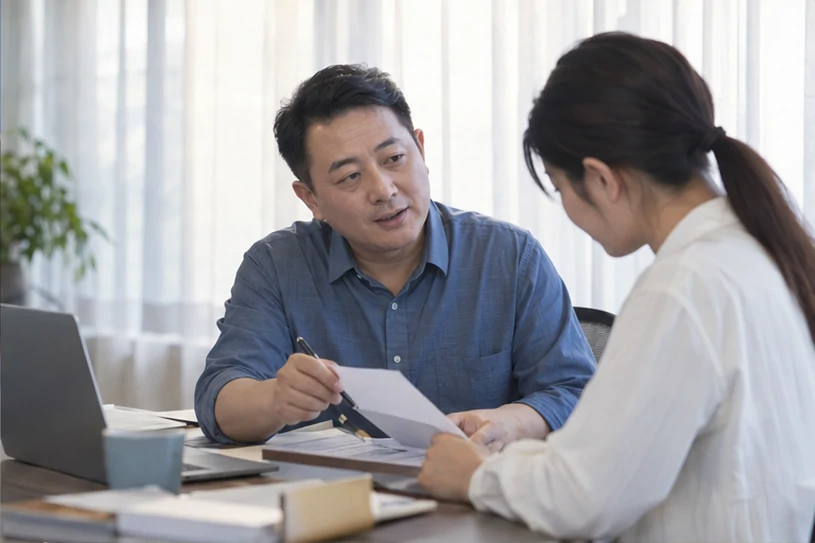 企业网站展示业务与服务信息的场景示意