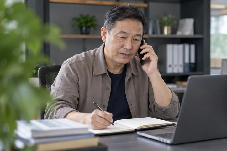 在线客服接待与咨询整理的服务场景示意