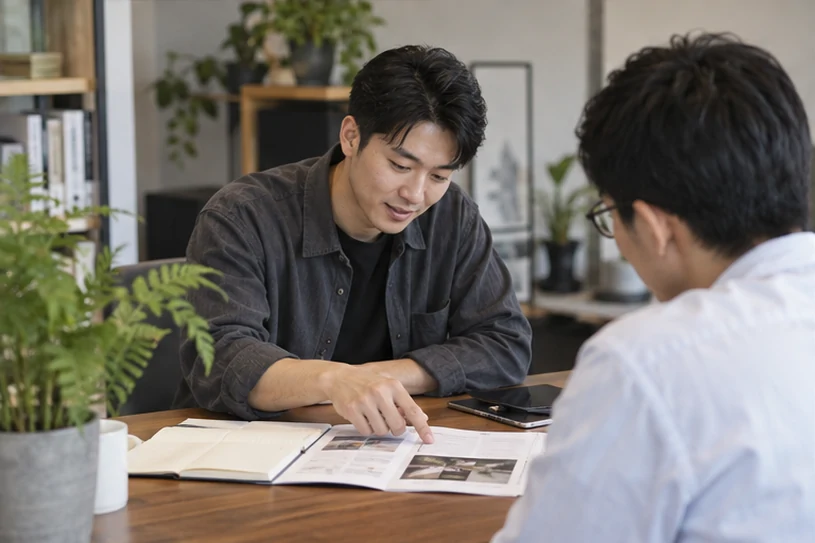 企业网站展示业务与服务信息的场景示意
