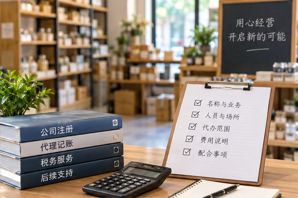 创业者一起整理开办计划的服务场景示意