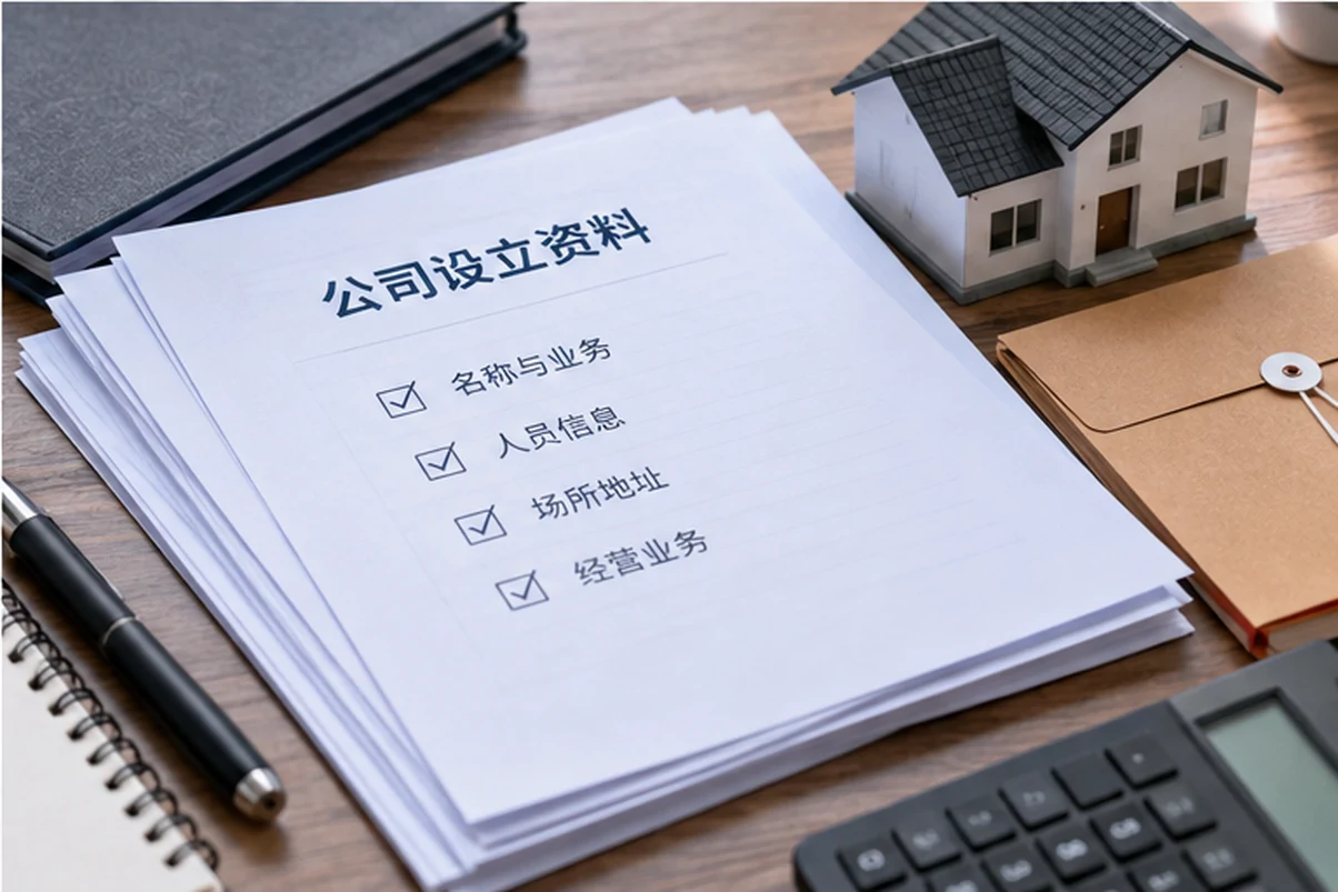 创业者一起整理开办计划的服务场景示意