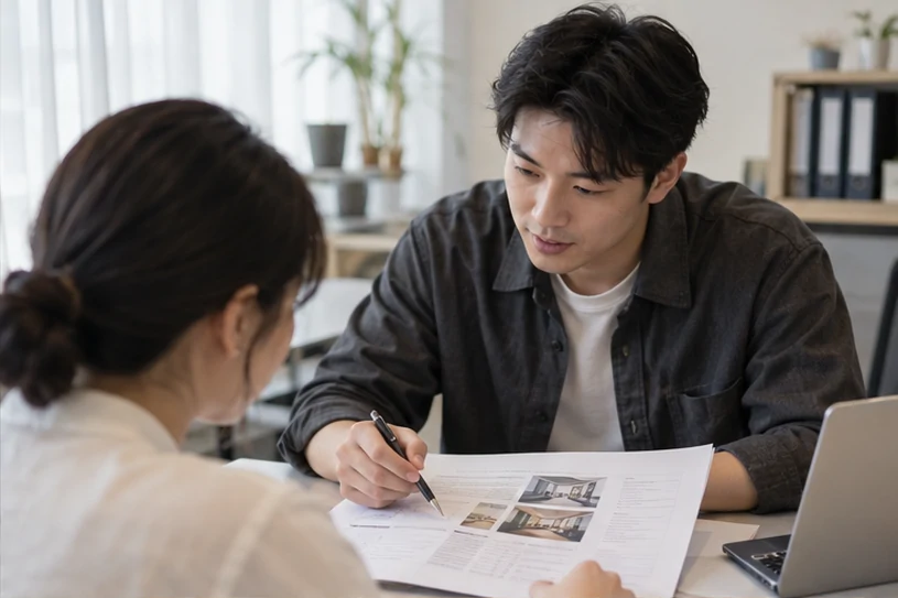 企业网站展示业务与服务信息的场景示意