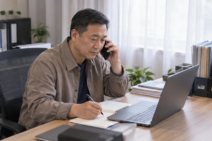 在线客服接待与咨询整理的服务场景示意